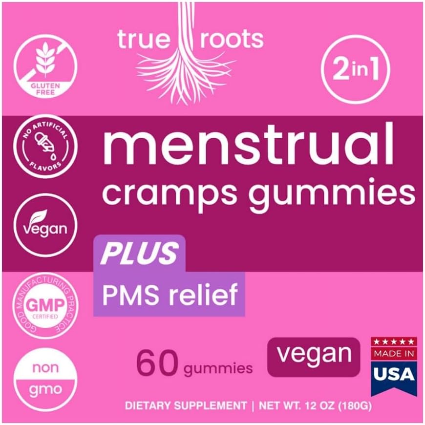 Période menstruelle Gummies True Roots (en anglais seulement) Supplément de soutien PMS pour les femmes (en anglais seulement) Flux sain (en anglais seulement) Flo PMS Cycle menstruel Relief, Cramping et Bloating (en anglais seulement)