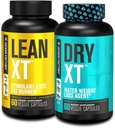 Jacked Factory Stim-Free Weight Loss Stack - Lean XT Stim-Free Fat Burner et les pilules d'eau XT sèches pour la réduction de ballonnement (30 jours d'approvisionnement)