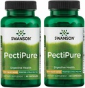 Swanson PectiPure Modifié agrumes Pectine-supports Digestion santé et cellules-livraisons de santé minimum de 82% supplément Galacturonique acide-bien-être naturel (60 capsules, 600mg chacun) 2 Pack