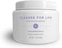 Isagenix Cleanse for Life - Supplément en poudre pour nettoyer une boisson sans laxatifs ou diurétiques - Soutien au métabolisme avec la vitamine B12 et Niacine - Berry Riche Naturel -3,4 Oz (16 portions)