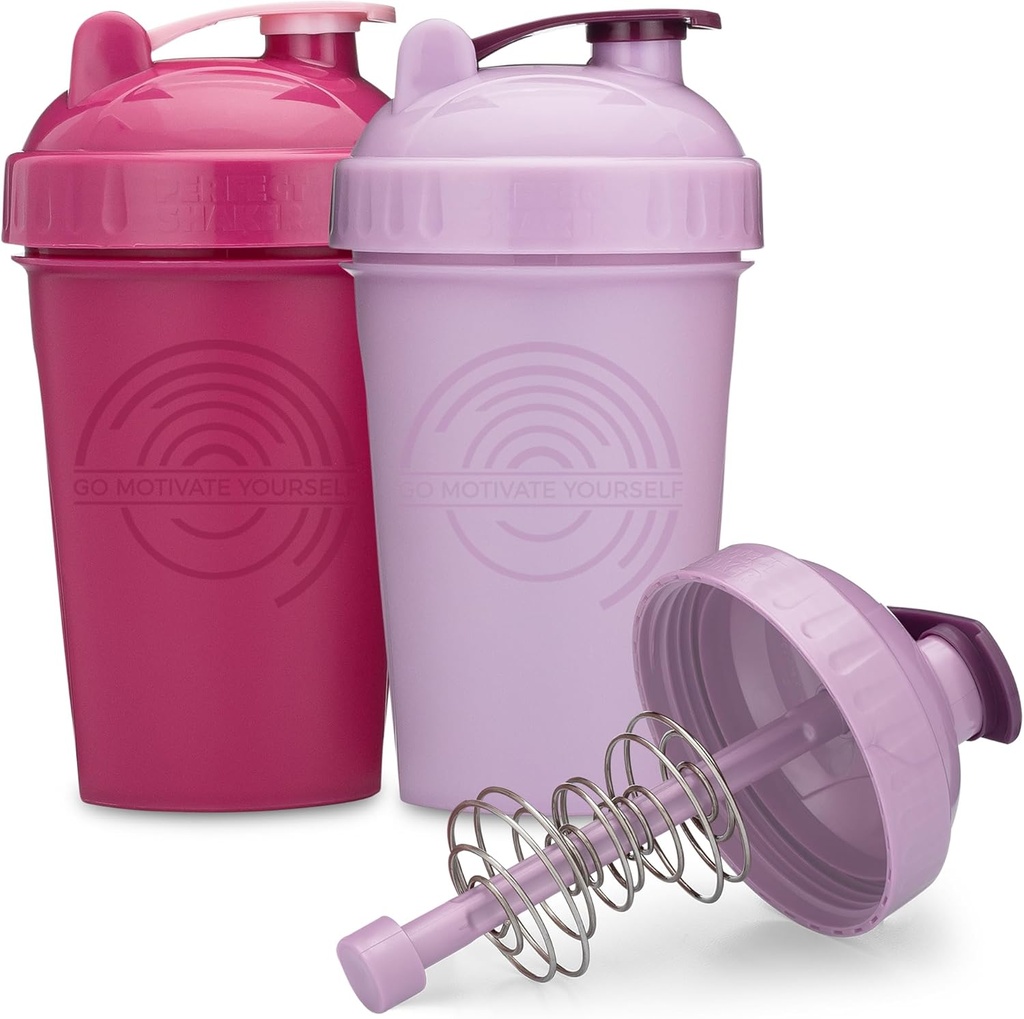 GOMOYO 20-Ounce Shaker Bouteille avec mélangeur Action-Rod.