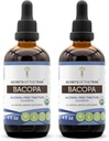 Secrets de la Tribe Bacopa USDA Organic (anglais seulement) Extrait sans alcool, gouttes à base de plantes de haute puissance.