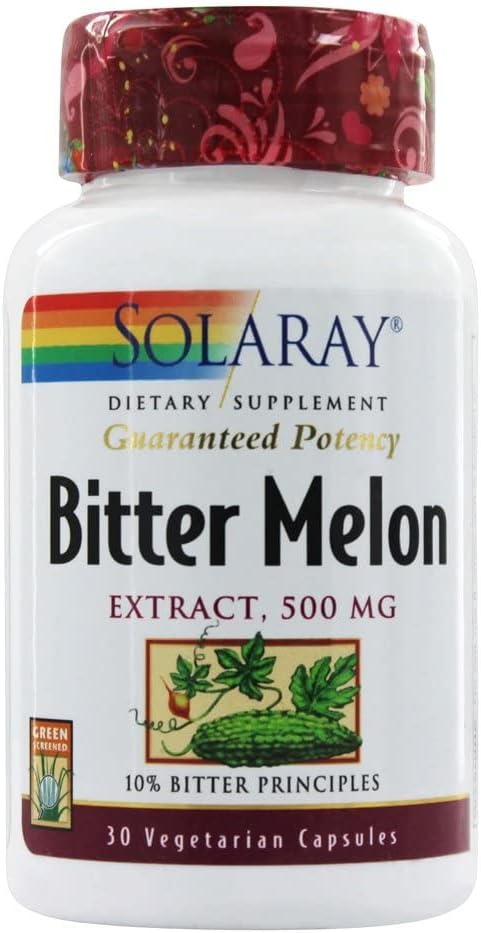Solaray - Potency Bitter Melon Extract garanti 500 mg. - 30 Capsules