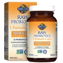 Jardin de la vie Probiotiques crus Soins ultimes - 100 milliards UFC - Supplément alimentaire pour le soutien de la santé Gut - Pour les femmes et les hommes - 30 capsules végétariennes