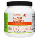 Poudre de vitamine C d'ascorbate de calcium nutribiotique, 2,2 Lb - Supplément de soutien essentiel antioxydant et collagène