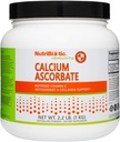 Poudre de vitamine C d'ascorbate de calcium nutribiotique, 2,2 Lb - Supplément de soutien essentiel antioxydant et collagène
