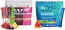 Real Cétones Intermittent Drink Mix Bundle for Weight Loss Support Shift Electrolytes Variety Pack & Intermittent Fasting Electrolytes pour hommes avec BHB Cétones Exogènes (30 Comptez chaque)