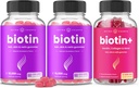 NutraChamps Complete Biotin Bundle for Hair, Skin & Nails. 2 Pack Biotin & Biotin+