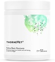 ThorneVet Feline Nutriments de base - Supplément santé multivitamine et poudre minérale pour chats de tous les âges - avec acides aminés, acides gras oméga 3 et probiotiques - Saveur de foie de boeuf savoureux - 120 scoops