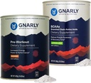 Gnarly Nutrition Preworkout Mango (14.82oz) BCAAs Lemon Lime (10.58oz)