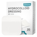 Dimora 20 Pack Hydrocolloïde Dressing Wound, Ultra mince 4" x 4" Large Patch Bandages avec autocollant