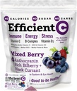 ANDREW MOINSMAN Efficient C Mixte Berry 90 Packets - Immune, Energy, Stress and Eye Health Support. Réinvention de la boisson de vitamine C. Pas de calories. Pas de sucre. Pas de glucides. Facile à mélanger.