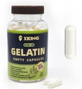 Xking Size 00 Capsules vides 100 Compte Capsules de gélatine vides blanches Capsules vides de pilules Supplément de bricolage Capsule de remplissage