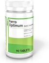 FitForMe Multivitamines bariatriques supplément de fer après manches gastriques - Un par jour Ferro Optimum Comprimé - 90 jours d'approvisionnement en fer ferreux (Booster de fer pour l'optimum à croquer)