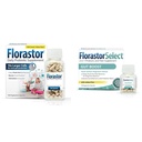 Florastor Probiotic Bundle for Digestion, Gut Health – 100 ct. Probiotic for Digestive & Immune Health + 30 ct. Gut Boost Daily Probiotic & Prebiotic - Boost Good Bactéria & Flush Out The Bad