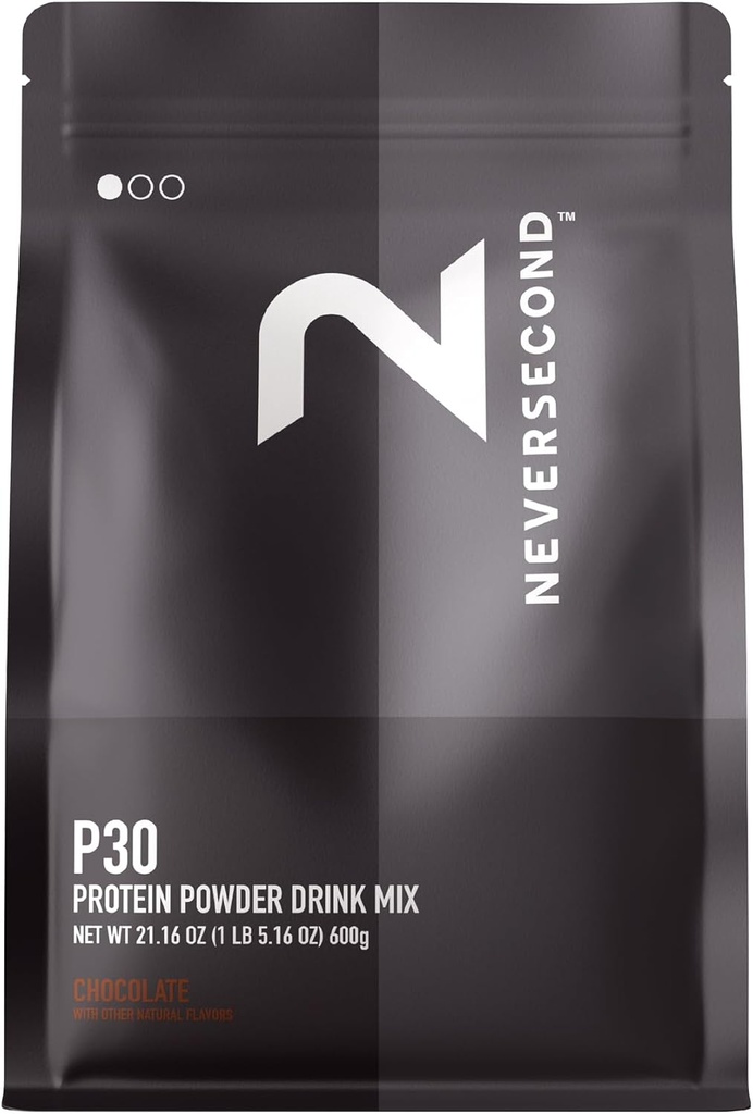 NeverSecond P30 Recovery Drink Mix, protéines à haute performance et acides aminés essentiels Never2 Mix pour la récupération et le soutien du marathon (600g 15-Serving Pack)