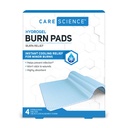Care Science Hydrogel Sterile Burn Bandage Pads pour le soulagement de la brûlure, 4 ct.