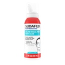Mist saline non médicamenté Sudafed avec Aloe, Sinus Saline Nez Spray pour tous les âges Flushes et hydratants rapidement Passages nasaux, utiliser Nasal Mist aussi souvent que nécessaire, sans drogue, 3 fl. oz