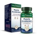 Produits de pureté Accélérateur musculaire 650 mg Mélange d'accélérateur musculaire breveté et testé cliniquement d'extraits d'herbes ayurvédiques favorise la force, l'endurance et la croissance musculaire - 60 capsules veg
