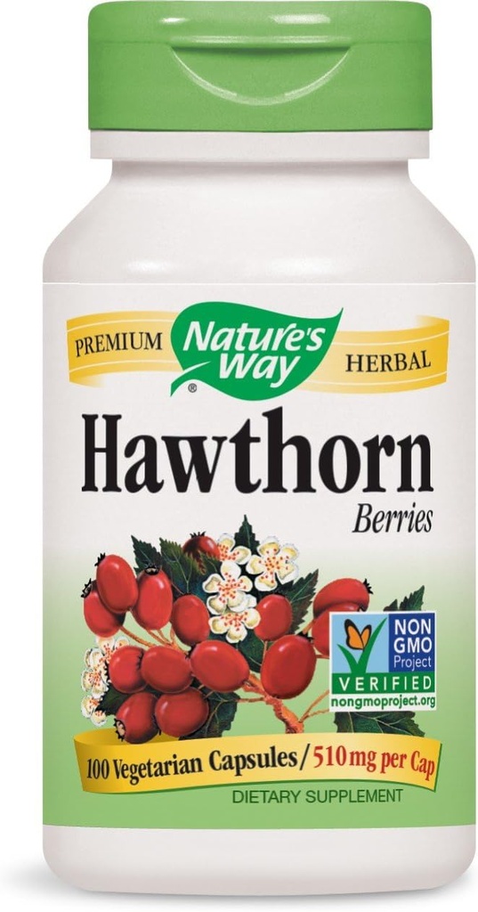 Berries Hawthorn 100 Capsules (paquet de 2)