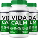 labs de taille - Vida Calm Advanced Formula Capsules, Fournit une force maximale, pour le stress, Calme, Relaxation, Supplément (180 capsules)