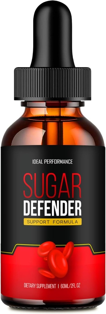 IDEAL PERFORMANCE Sugar Defender gouttes, Sugar Defender Supplément gouttes liquides - SugarDefender Liquid Reviews (1 Pack)