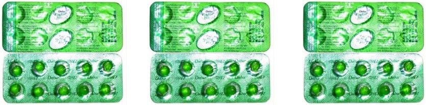 Dabur Pudin Hara Pearls – pour l'estomac, l'acidité, la flatulence, l'indigestion et le gonflement, soutient la santé et le confort digestifs et gluants - pour les hommes et les femmes - 200 comtes (paquet de 20)