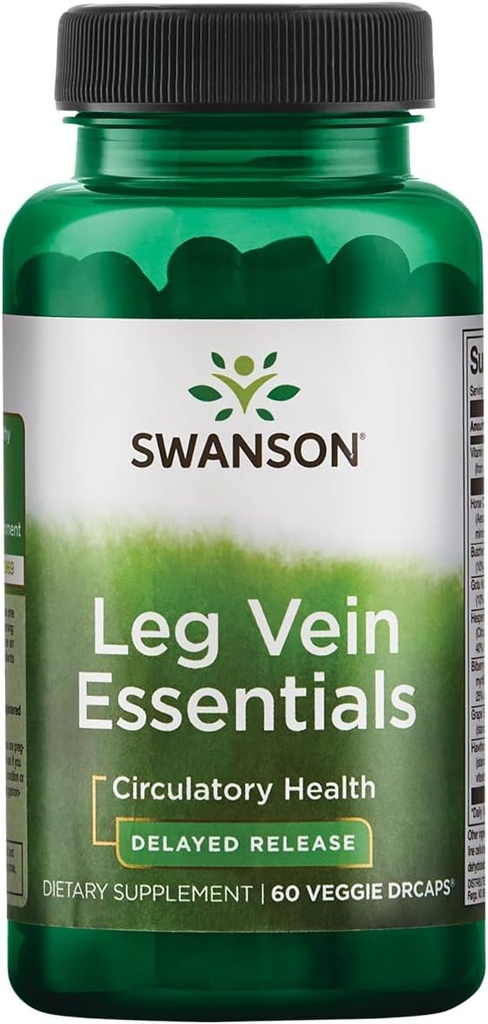 Swanson Leg Vein Essentials - Libération différée - 60 gélules