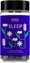 Sommeil nu - Aide naturelle au sommeil GABA L Theanine - Baume citronné, Lavande et Melatonine pour une meilleure relaxation et qualité du sommeil - Sans gluten et végétarien - 30 capsules