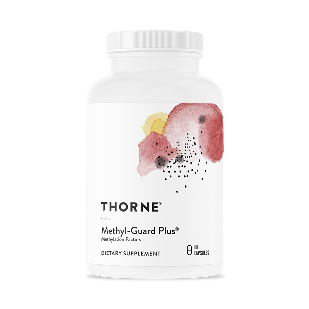 THORNE Methyl-Guard Plus, Active Folate, Vitamins B2, B6 & B12, 90 Capsules