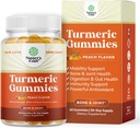 Gummies de soutien curcumin immune curcumin - Immune Booster Gummies curcuma pour le soutien des articulations et le soin avancé de la peau - avec supplément d'articulation de poivre noir Vitamines gommy avec poudre curcumine