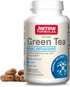 Formules de Jarrow Thé vert antioxydant à base de plantes 500 mg, supplément alimentaire, santé cardiovasculaire et immunitaire, 100 capsules, 100 jours d'approvisionnement