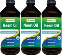 Meilleures naturelles 100% huile de Neem pur, 100% pressé et non raffiné - 16 OZ (3 bouteilles)