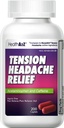 HealthA2Z® Relief des maux de tête de tension (200 caplets (paquet de 1))