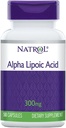 Natrol Alpha acide lipoïque 300mg Capsules, 50 Compte (paquet de 3)
