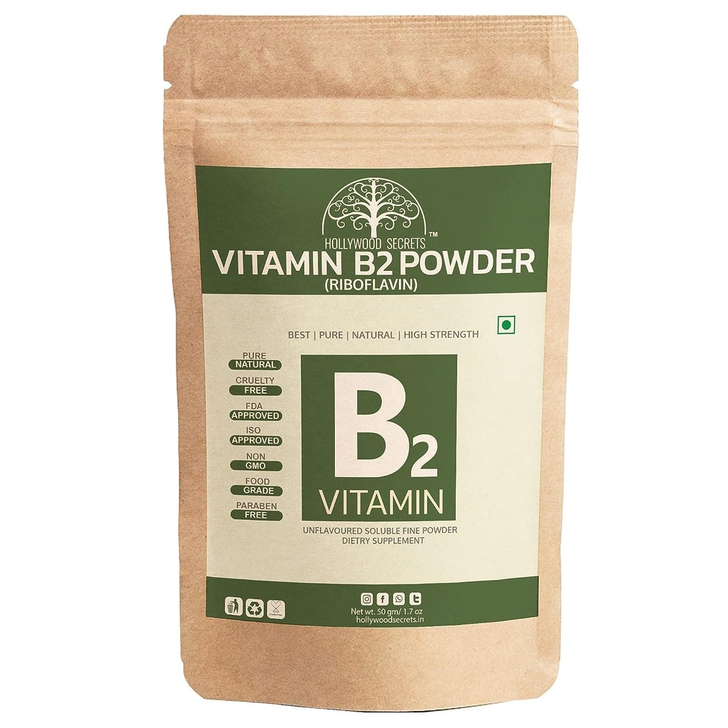 ATS Vitamine B2 Riboflavine en poudre 50gm