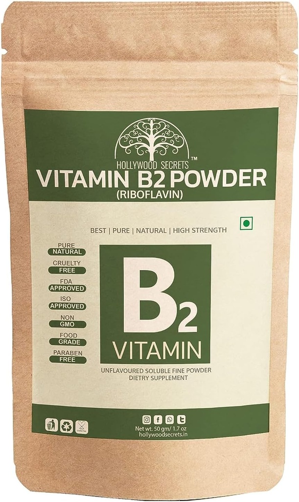 ATS Vitamine B2 Riboflavine en poudre 50gm