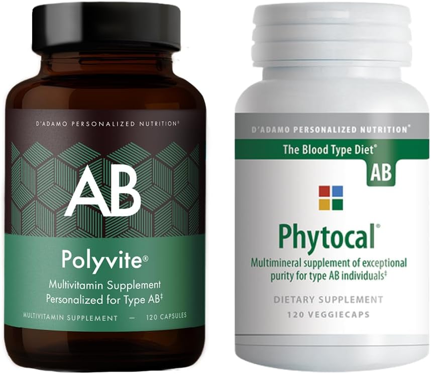 D'Adamo Nutrition personnalisée - Pioche santé optimale (type Blood AB)