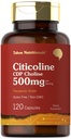 Tahoe Nutritionals Citicoline 500mg.120 Capsules.com Suppléments de choline CDP..