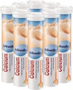 Comprimés effervescents de calcium Mivolis - Suppléments diététiques 8 tubes x 20 pcs