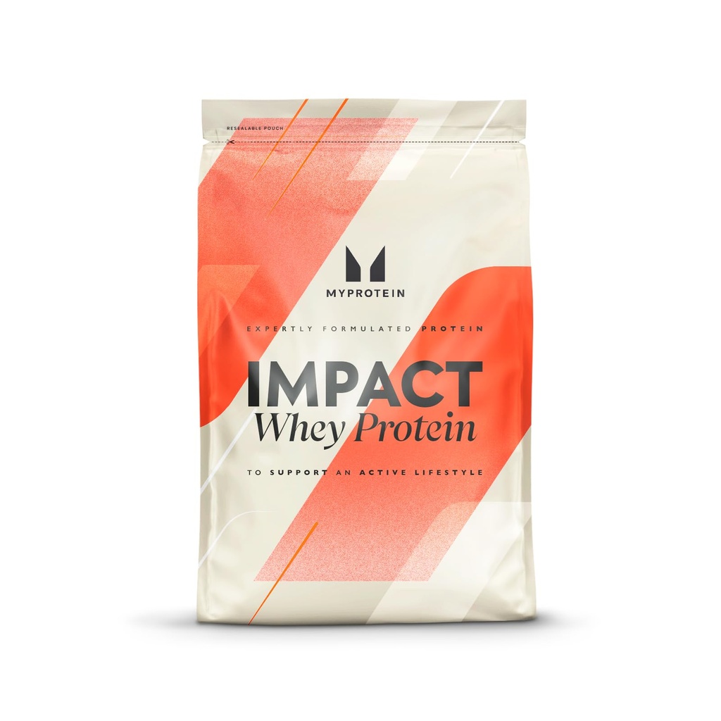 Myprotéine Impact Poudre de protéines de lactosérum, 5,5 Lb (75 portions) Chocolat milkshake, 22g Protéines et 5g BCAA Par portion, Secoue de protéines pour une performance supérieure, force musculaire et récupération, sans gluten
