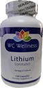 Orotate de lithium 1.0 Capsules de comptage - Supplément minéral de désintoxication