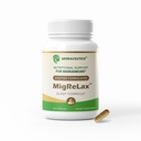 MigReLax - Doctor Formulé migraine Suppléments - Sleep & Relaxation Support avec Valérian, Lemon Baume, Passion Flower, Hops - Supplément de migraine pour les femmes et les hommes - Migraine Headache Support