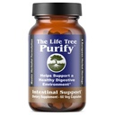 Purify - Soutien intestinal biologique avancé certifié et nettoyage microbien pour les humains et les animaux de compagnie - Contient pas de wormwood - 60 Veg Capsule Formulation.