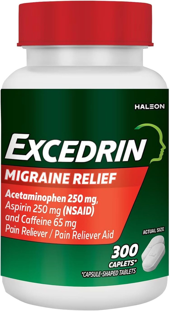 Excéder le soulagement de la migraine - 300 comtes