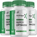 GlycogenX Glyco Optimizer Capsules Supplement - GlycogenX Optimizer Advanced Formula, Glycogen X Supplement, GlycogenX Booster Reviews, Supplément Glycogen maximal (3 Pack - 180 Capsules)