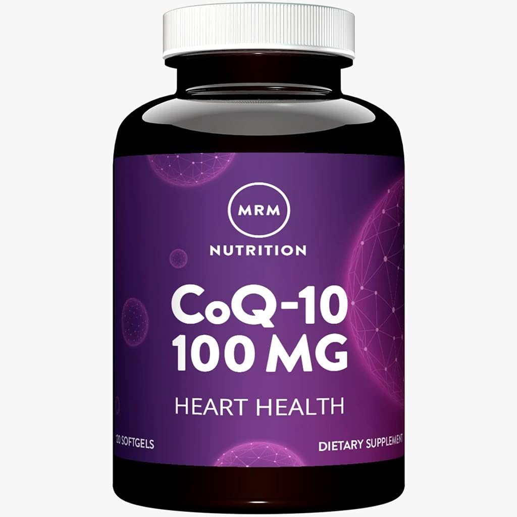 MRM Nutrition COQ-10 100mg.Dérivés naturellement de la santé cardiaque.