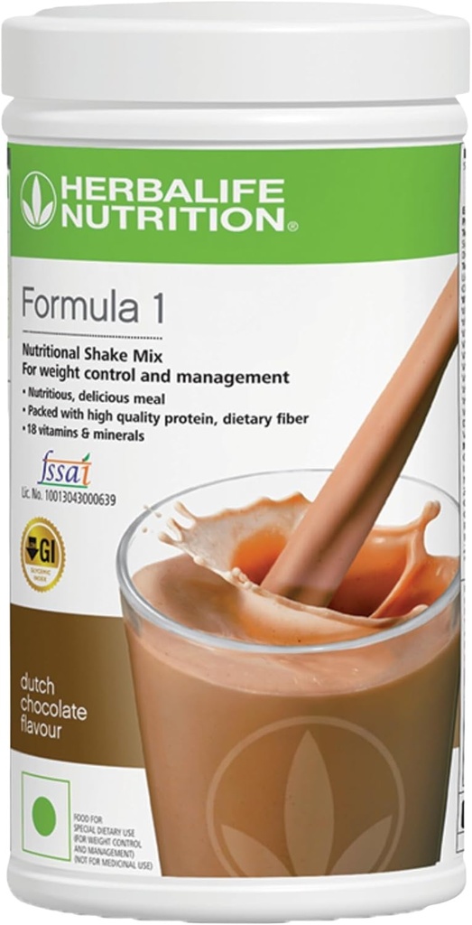 Herbalife Formule 1 Mélange alimentaire 500g - Chocolat hollandais
