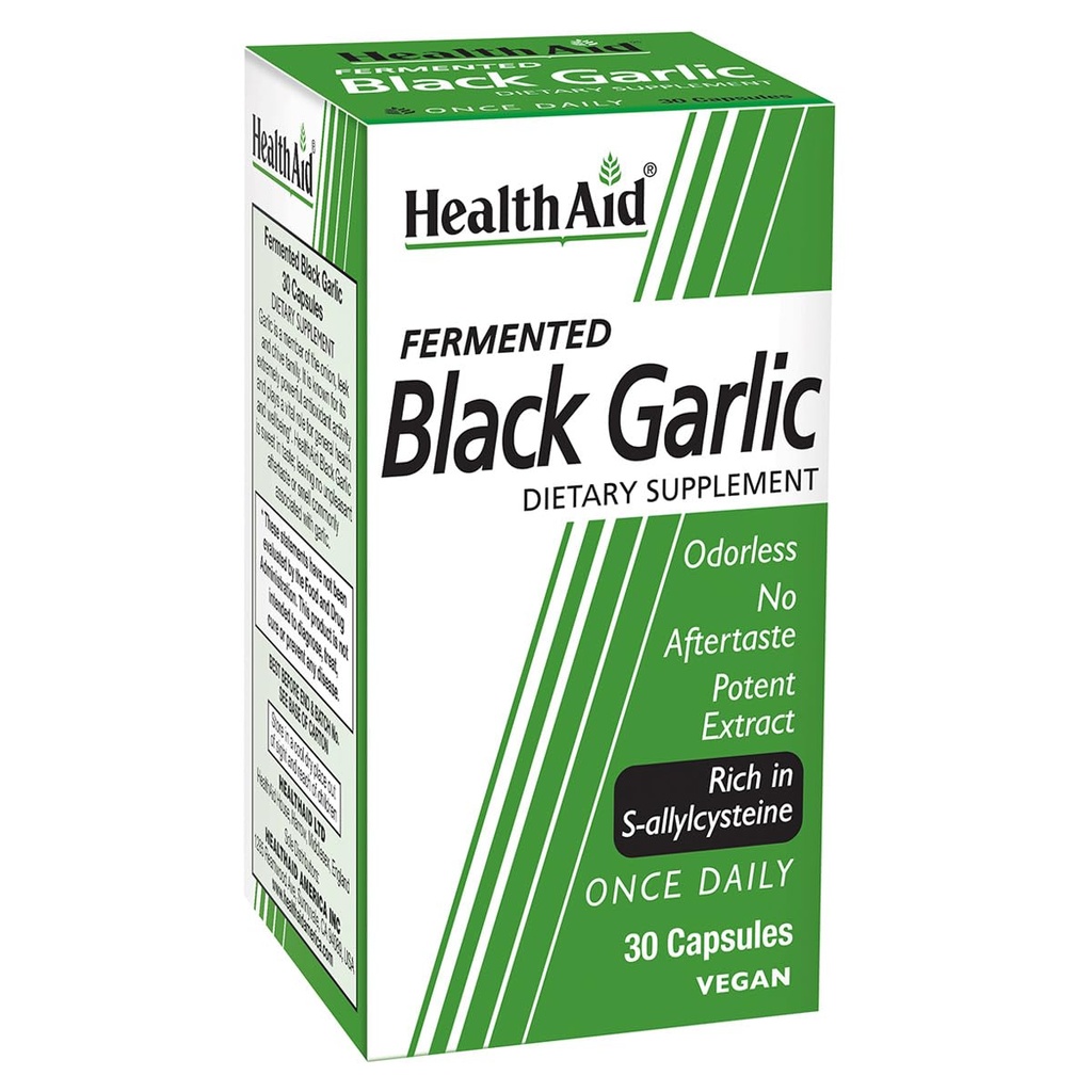 HealthAid Fermented Black Ail – Une fois tous les jours softgel odoriférant.