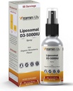 Vitamine liquide liposomale D3-5000IU Spray. 2 mois d'approvisionnement.